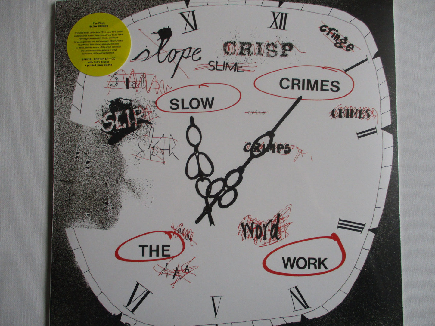 THE WORK slow crimes LP + CD (UK81 post punk) SALE!