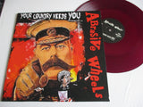 ABRASIVE WHEELS your country needs you LP & poster