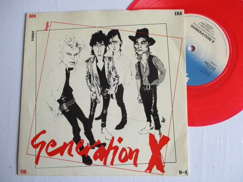 GENERATION X fridays angels 7" VG+ EX