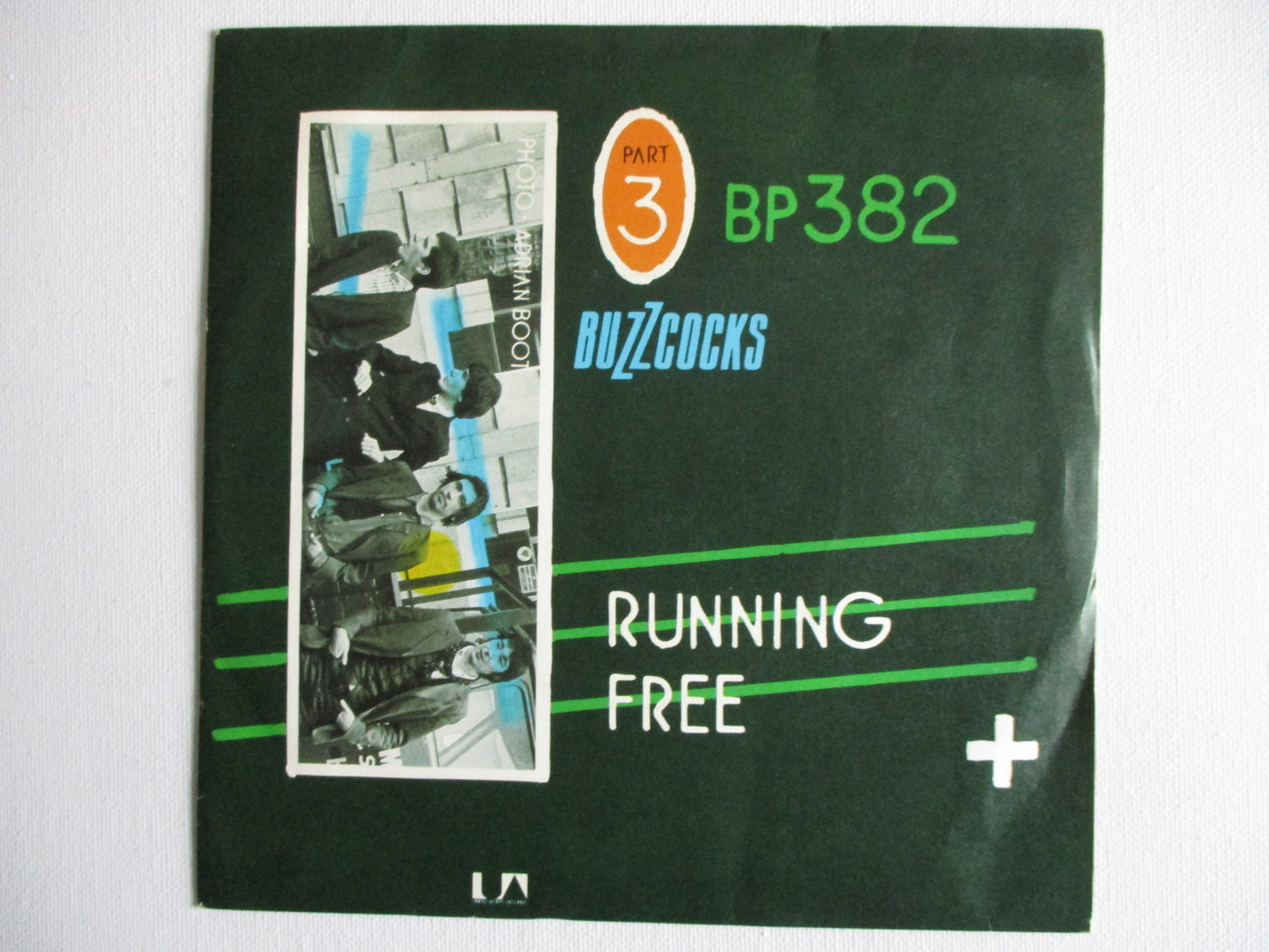 BUZZCOCKS running free 7" VG+ EX