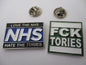 ANTI TORY METAL BADGE PACKS only £4.99ea