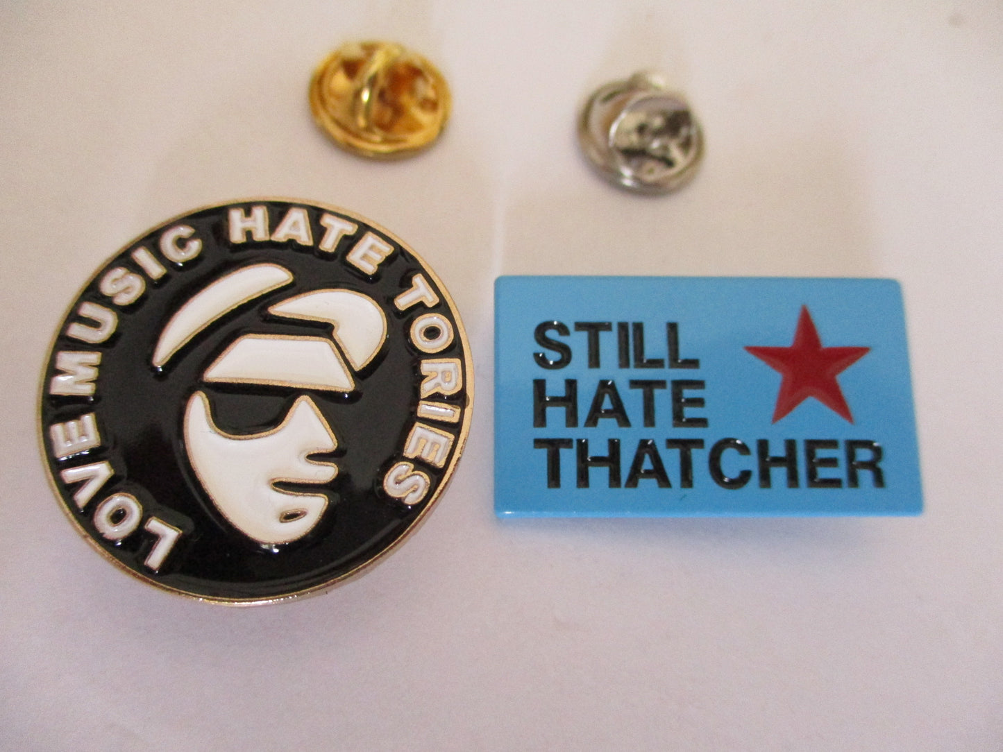 ANTI TORY METAL BADGE PACKS only £4.99ea