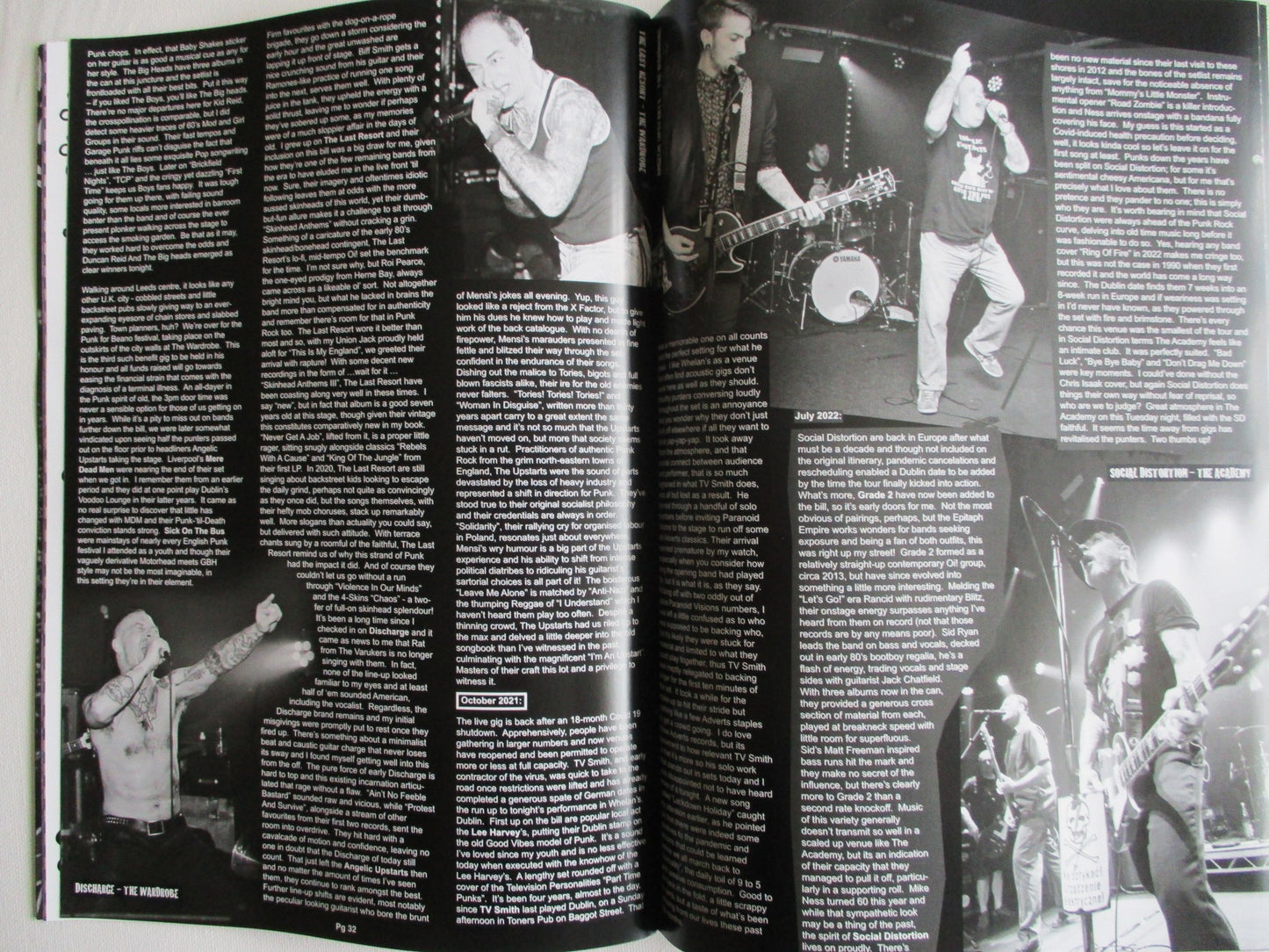 RIOT 77 fanzine Roddy Radiation , Beltones , The Press & more