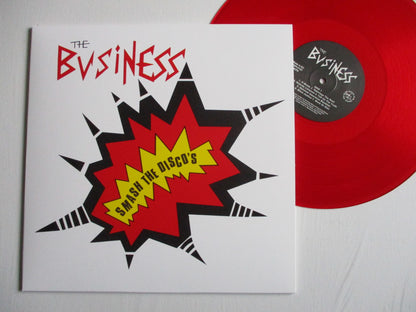 THE BUSINESS smash the discos LP ltd Col V