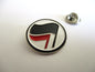 SOLIDARITY anti fascist metal badge (oval)