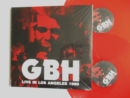 GBH live in Los Angeles 1988 2LP RED V* SALE!