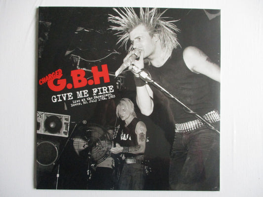 GBH give me fire live 1983 LP italian import