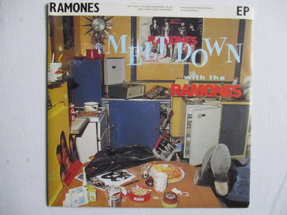 RAMONES meltdown EP 7" VG EX