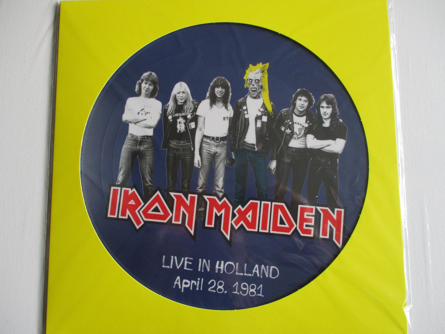 IRON MAIDEN live in holland LP pic disc