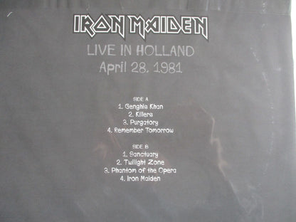 IRON MAIDEN live in holland LP pic disc