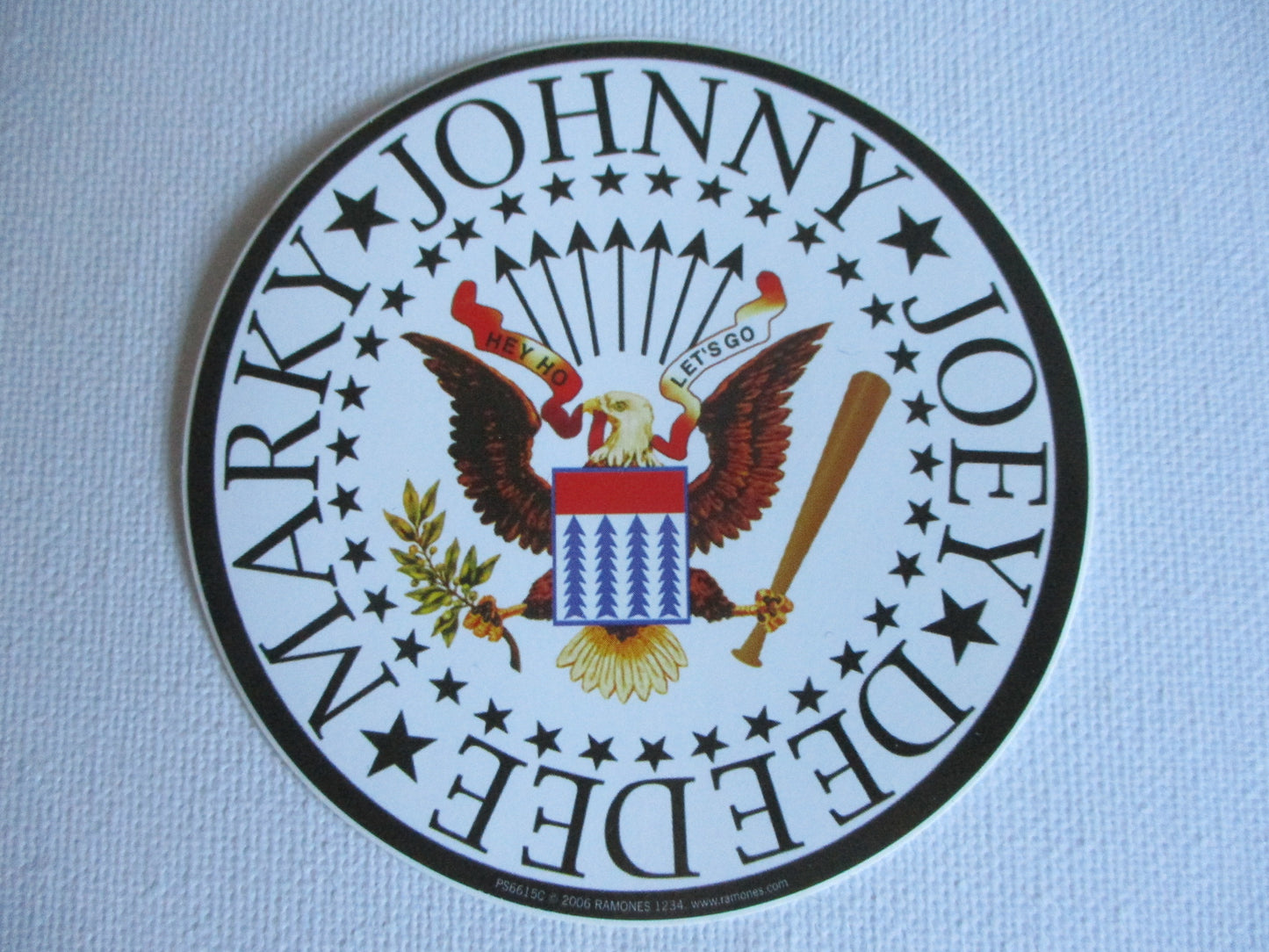 RAMONES PUNK VINYL STICKER (medium)