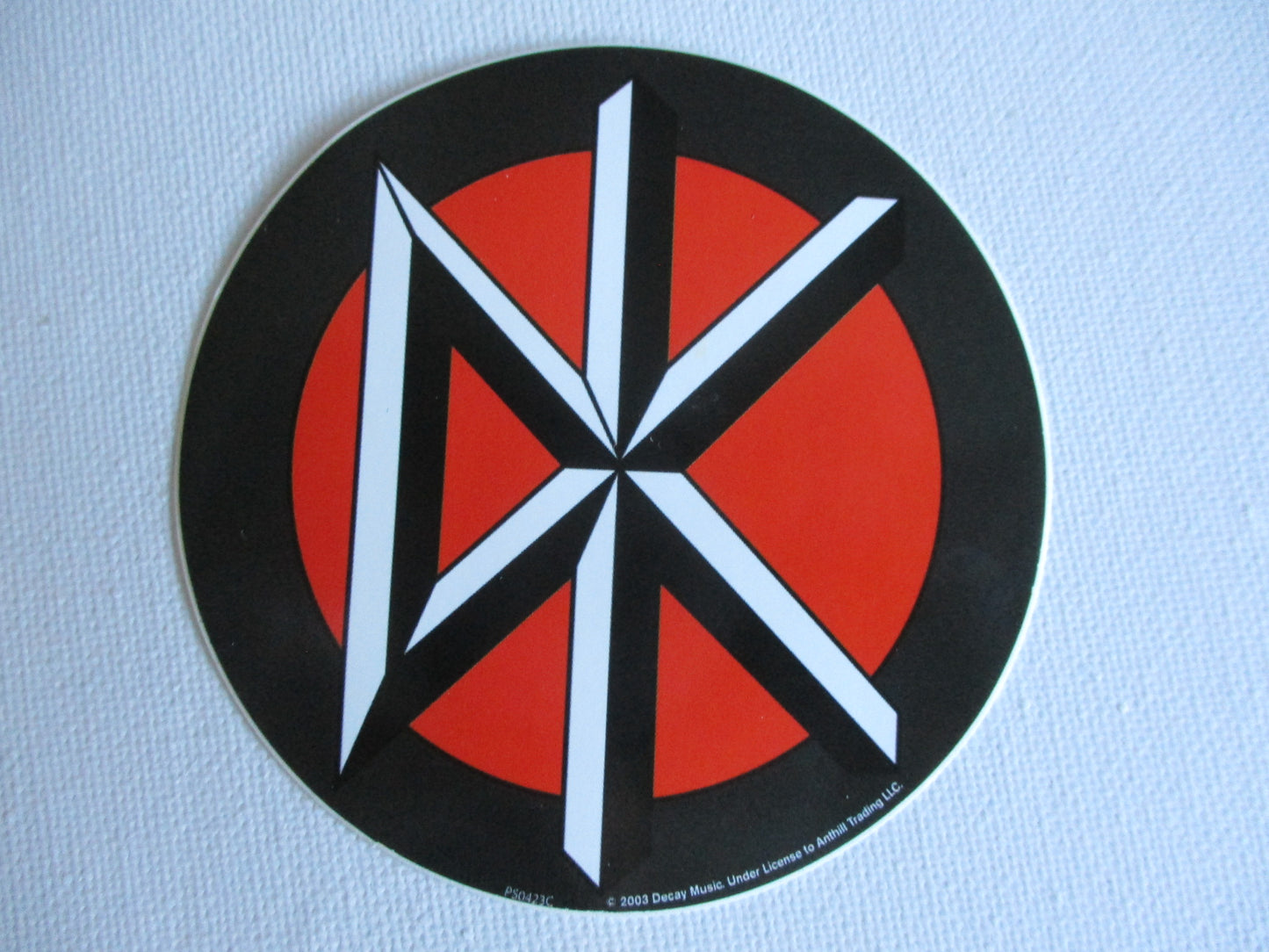 DEAD KENNEDYS PUNK VINYL STICKER (medium)