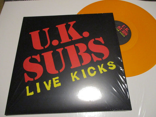 UK SUBS live kicks LP gfold sl