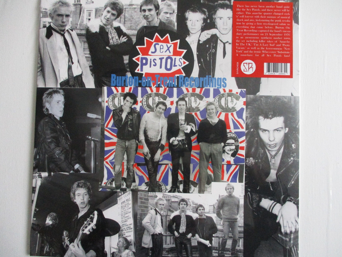 SEX PISTOLS burton on trent recordings LP import