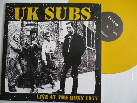 UK SUBS live at the roxy 1977 LP italian import SALE!