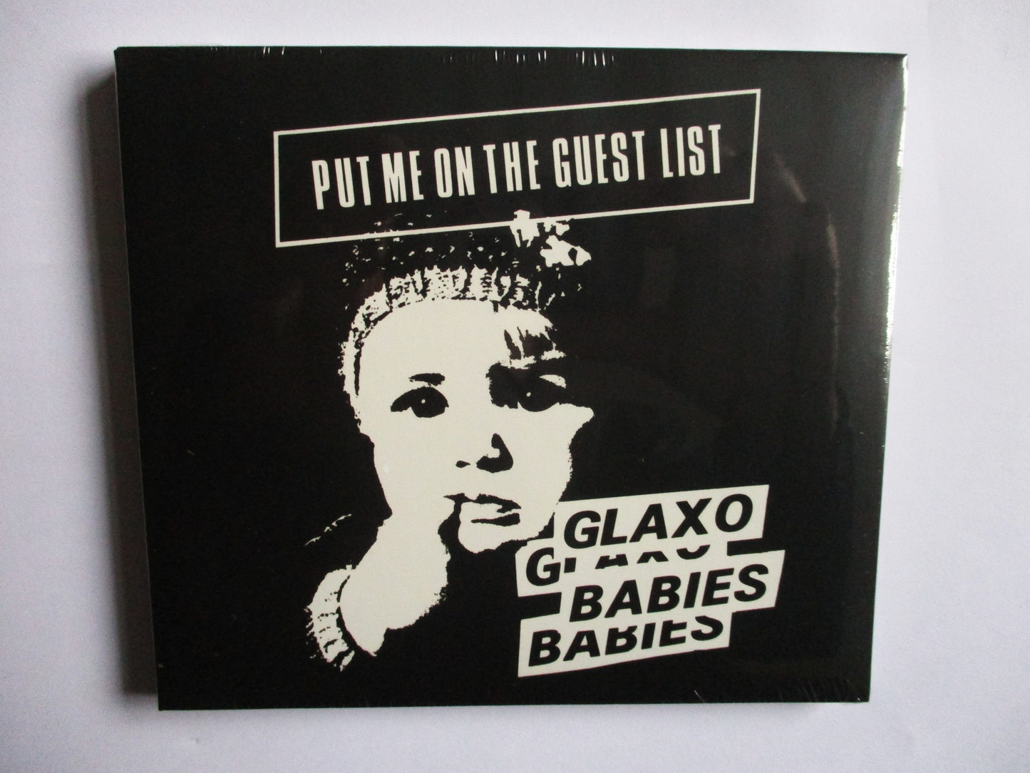 GLAXO BABIES put me on the guest list CD digipak