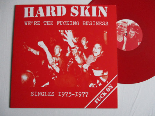 HARD SKIN we're the fucking business LP RED V