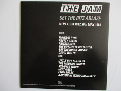 THE JAM set the ritz ablaze LP *