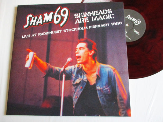 SHAM 69 skinheads are magic - live stockholm LP