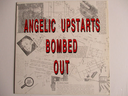 ANGELIC UPSTARTS bombed out LP VG+ EX