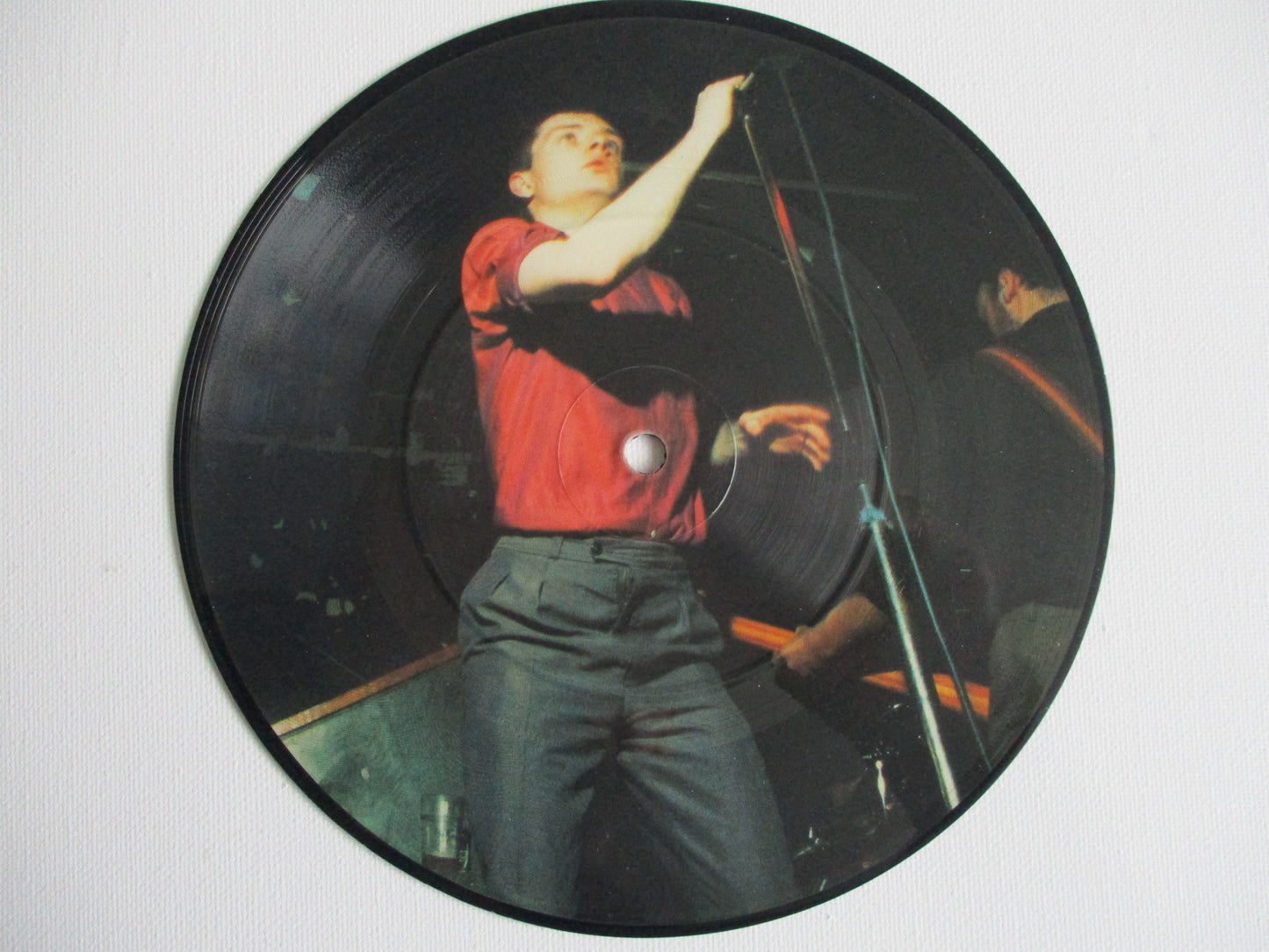 JOY DIVISION an interview with ian curtis 7" PIC DISC -/VG