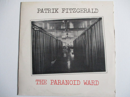 PATRIK FITZGERALD the paranoid ward 12" VG VG