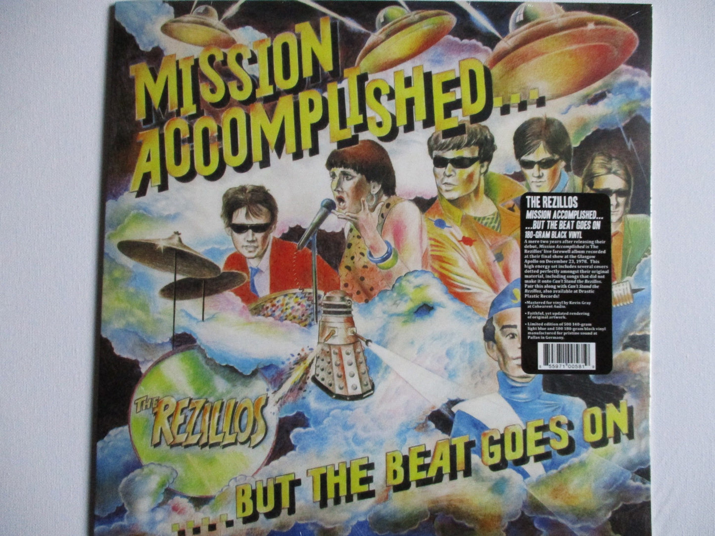 THE  REZILLOS mission accomplished LP 180g SALE!