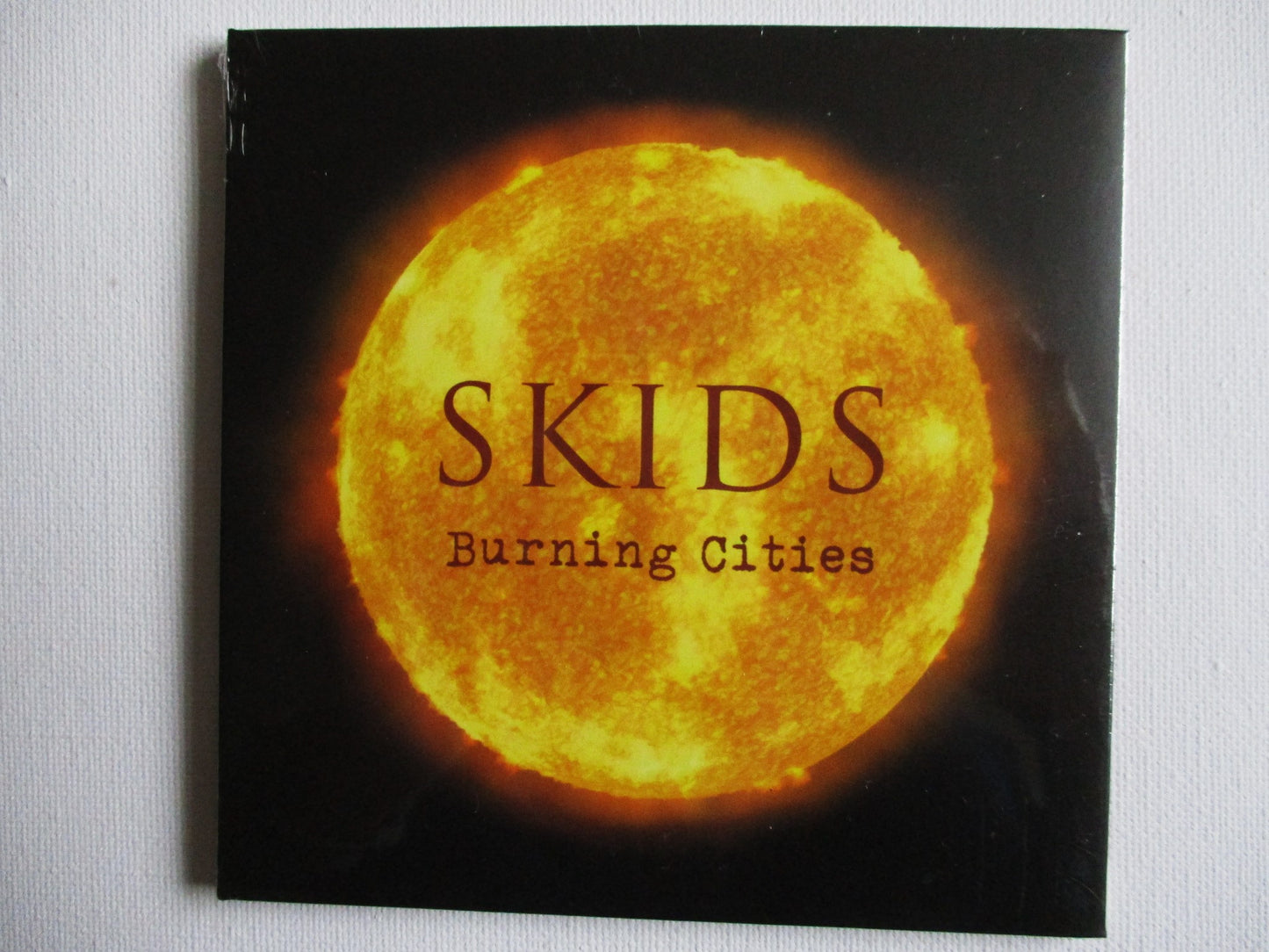 THE SKIDS burning cities CD