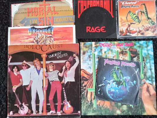 HEAVY METAL / ROCK collection LP 12"s 7"s