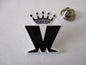 MADNESS crown logo SKA METAL BADGE (white)