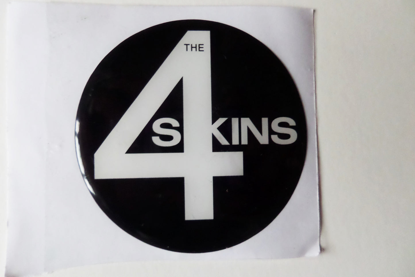 4SKINS oi! punk PADDED VINYL STICKER slight second