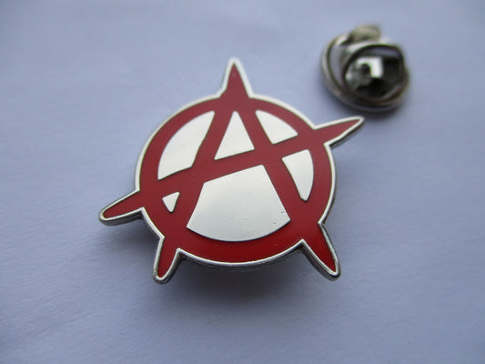 Crass Conflict Zounds The Mob anarchy metal badge enamel pin