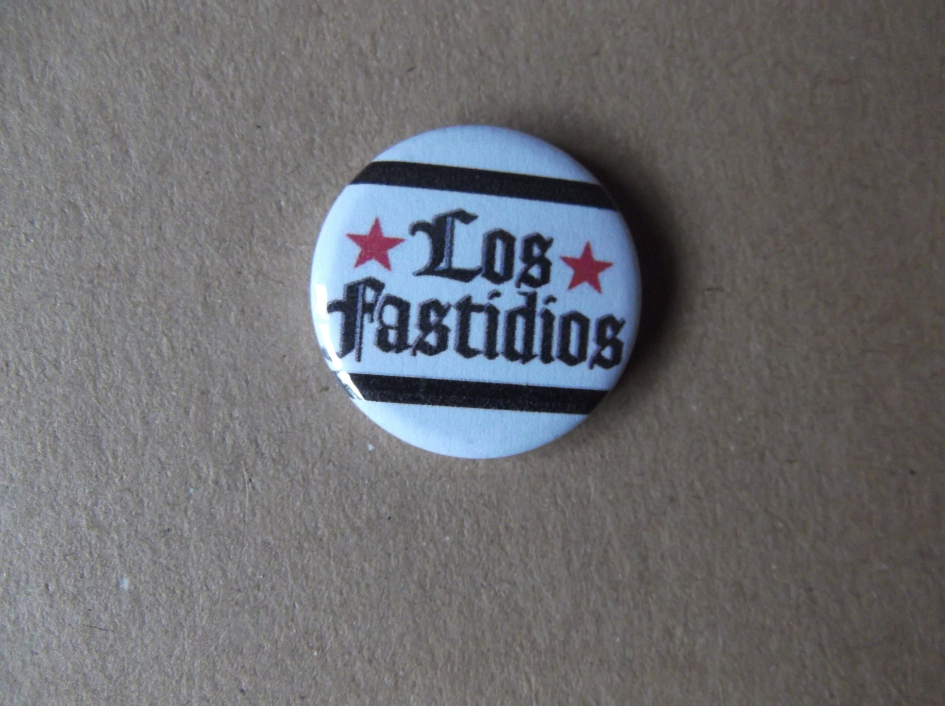 LOS FASTIDIOS oi! punk badge - Savage Amusement