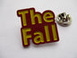 THE FALL post punk METAL BADGE (red)