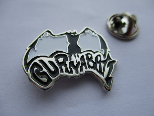 GUANA BATZ PSYCHOBILLY PUNK METAL BADGE