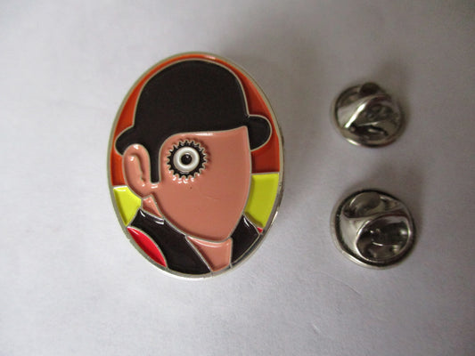 Clockwork Orange Oi! Skinhead metal badge enamel pin badge oi oi! Garry Bushell Cock Sparrer The Business Last Resort 4Skins