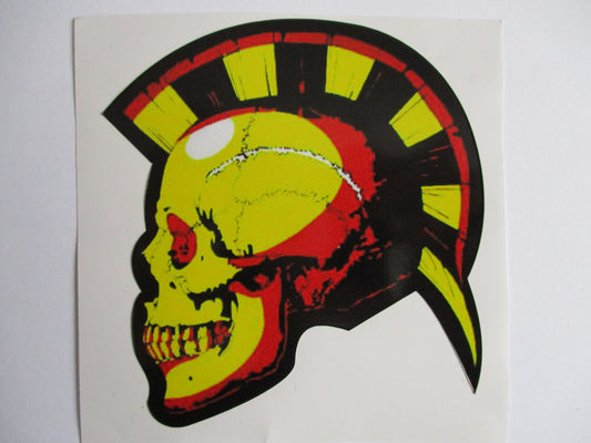 INFA RIOT large shaped PUNK VINYL STICKER