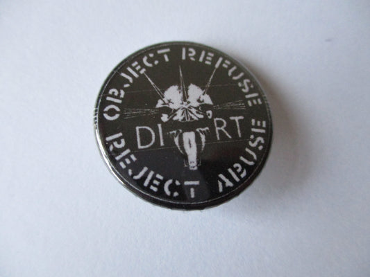 DIRT punk badge