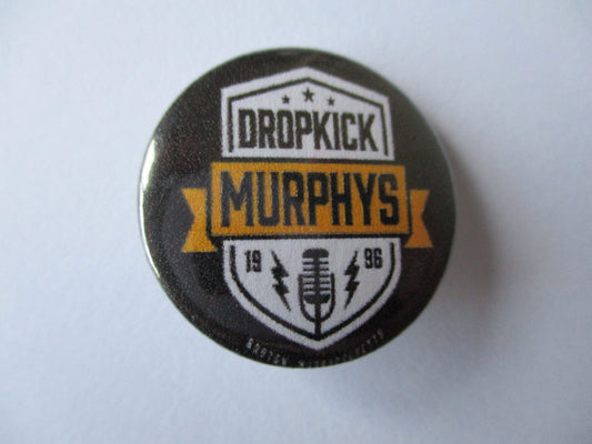 DROPKICK MURPHYS shield punk badge