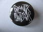 FRANTIC FLINTSTONES psychobilly punk badge