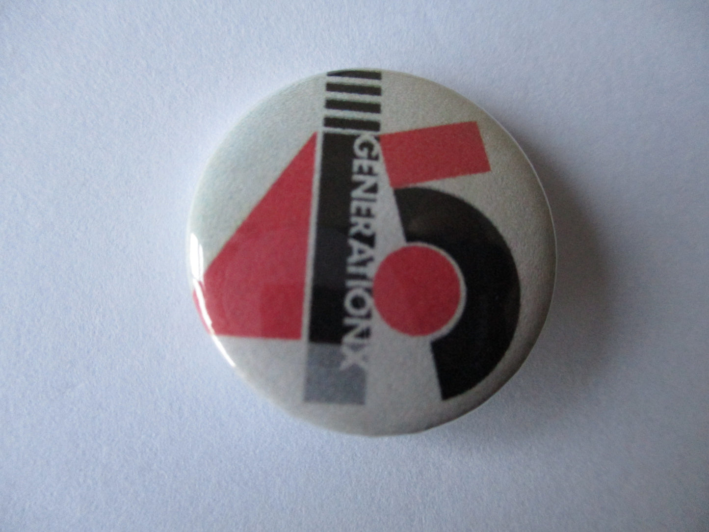 GENERATION X punk badge