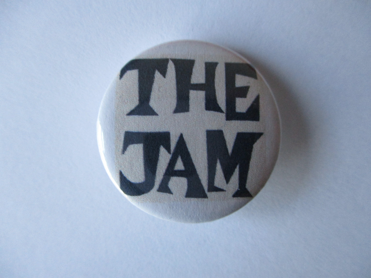 THE JAM mod punk badge (VARIOUS DESIGNS)