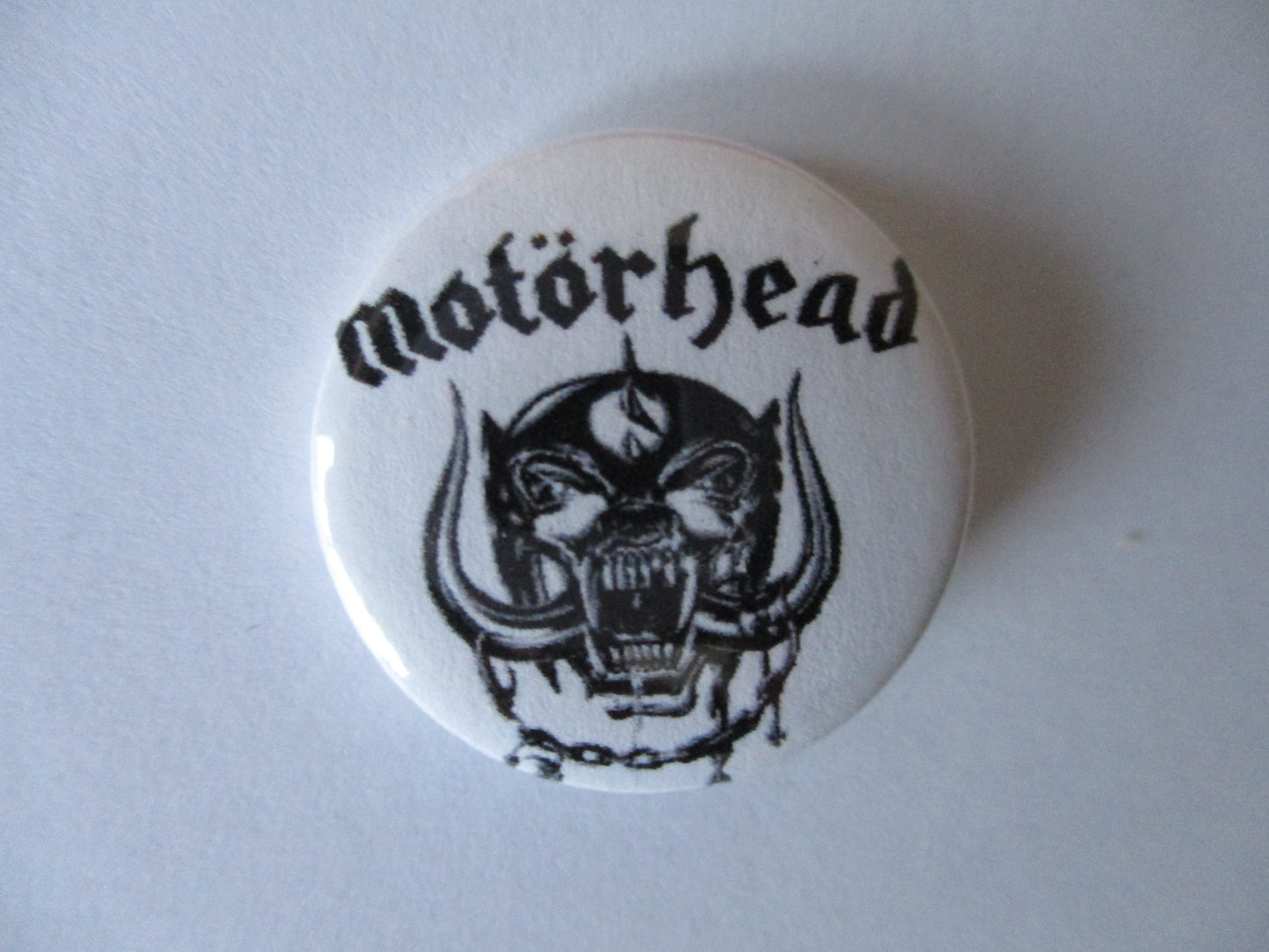 MOTORHEAD punk badge (various designs)