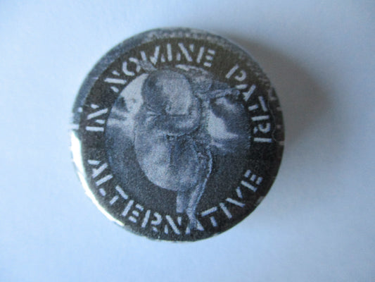 THE ALTERNATIVE punk badge