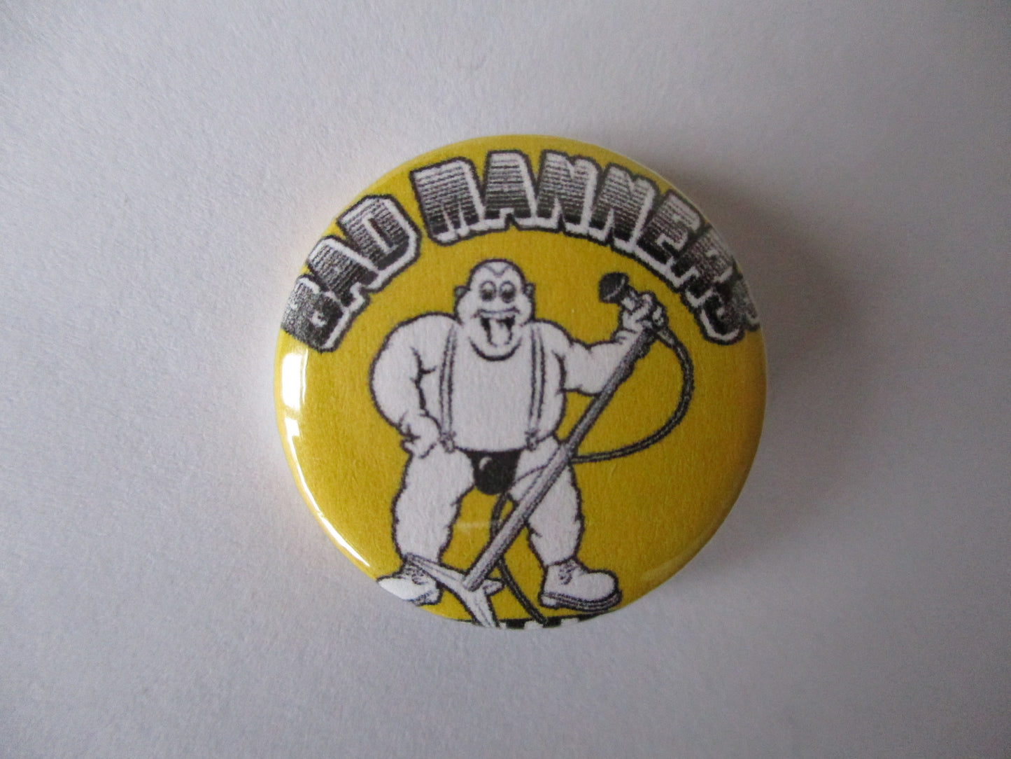 BAD MANNERS SKA badge (VARIOUS DESIGNS)