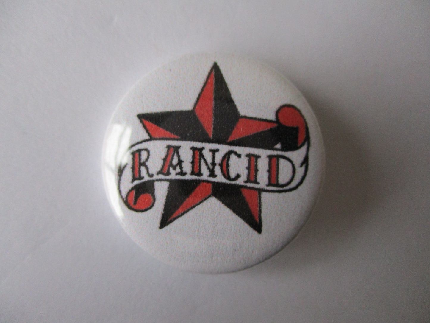 RANCID punk badge (VARIOUS DESIGNS)