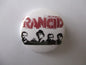 RANCID punk badge (VARIOUS DESIGNS)