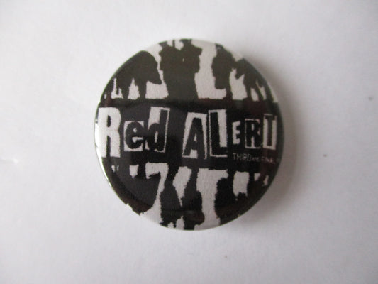 RED ALERT border guards punk badge