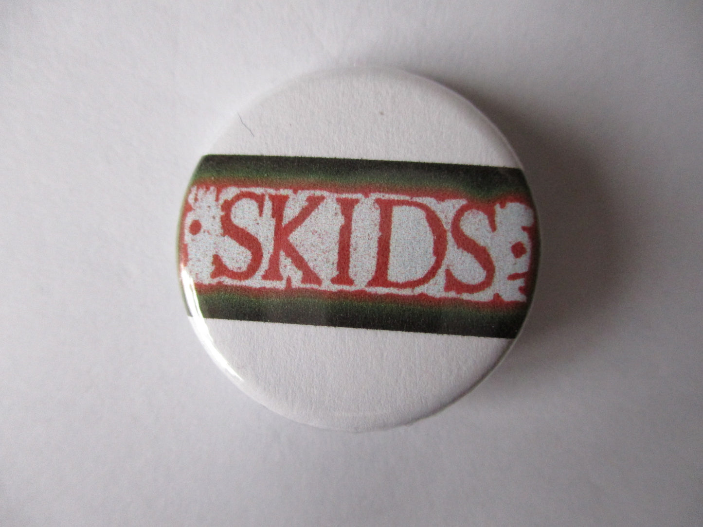 THE SKIDS punk badge (VARIOUS DESIGNS)