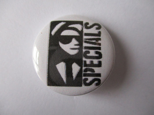 THE SPECIALS ska badge (VARIOUS DESIGNS)